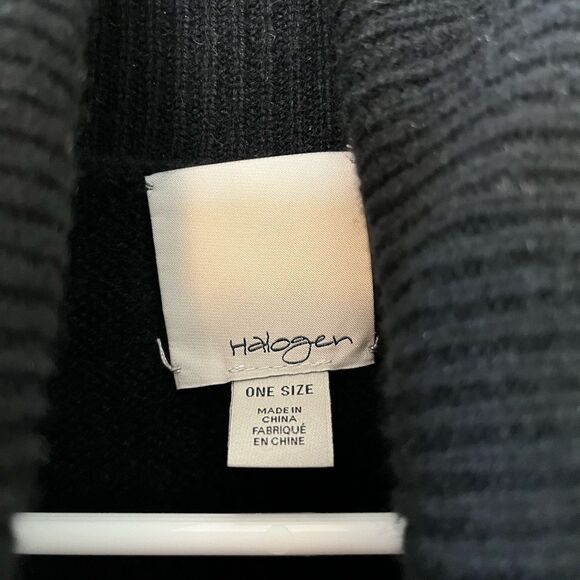 Halogen 100% Cashmere Turtleneck Sweater - Picture 4 of 4